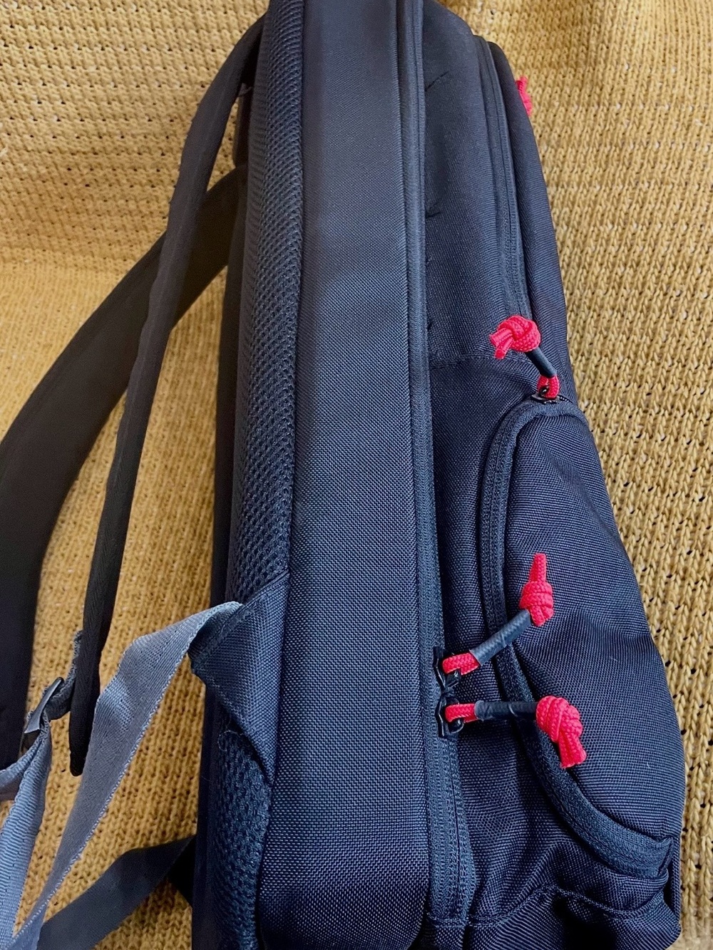 Pelican Black  Backpack with Red Accents - Picture 14 of 16